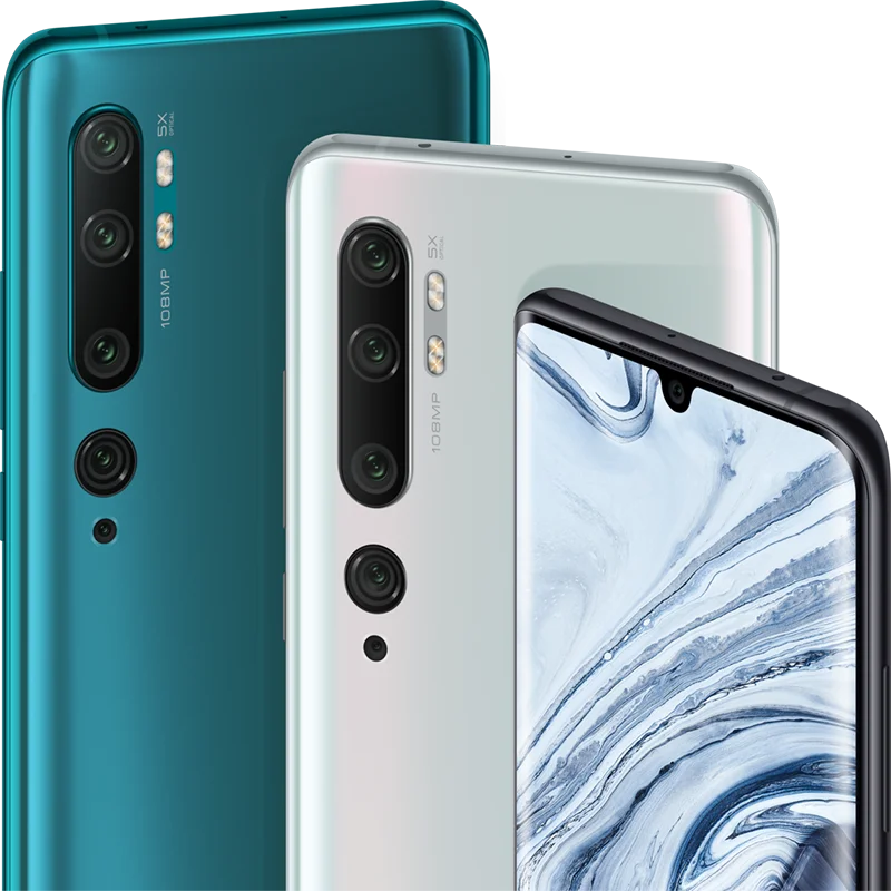 Глобальная версия смартфона Xiaomi Mi Note 10 6 Гб RAM 128 ГБ ROM 108MP Penta Camera 5260 мАч Snapdragon 730G 47