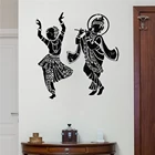 Йога Индийский Будда танцы Hinduism Наклейка на стену домашний декор слон Ганеш буддизм в Индии namas стикер на стену 