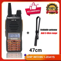 2021 BAOFENG GT-5 12W Power New Portable Way Radio Dual PTT Walkie Talkie UV82 Update Hunting Transceiver Dual-Band Intercom