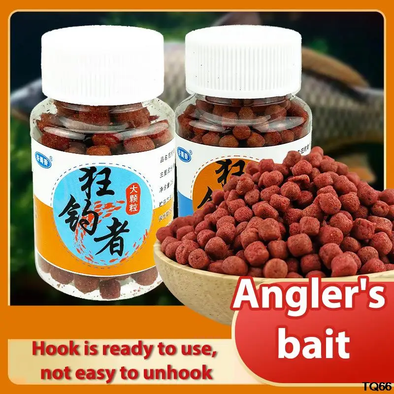 

Hot sale 120/330Pcs Practical Worm Smell Carp Bait Real Fishing Food Smell Boilies Pop Ups Floating Ball Beads Carp Fishing Bait