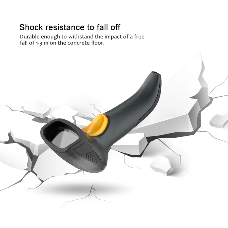 

2D USB Barcode Scanner Handheld PDF417 QR CODE Reader Gun for Alipay Mobile Payment XB-6221