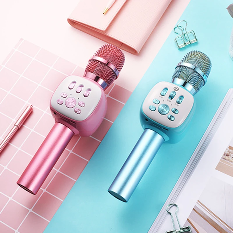 

Модный караоке микрофон Bluetooth динамик ручной микрофон беспроводной многофункциональный для дома KTV NC99