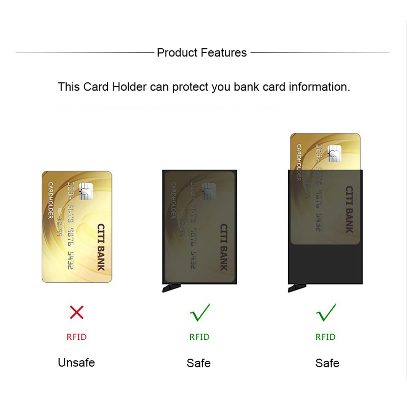 Женский анти Rfid id кредитный держатель для карт Чехол кошелек крокодил Бизнес банк держатель для карт Сумка розовая Кредитная карта визит визитница тележка
