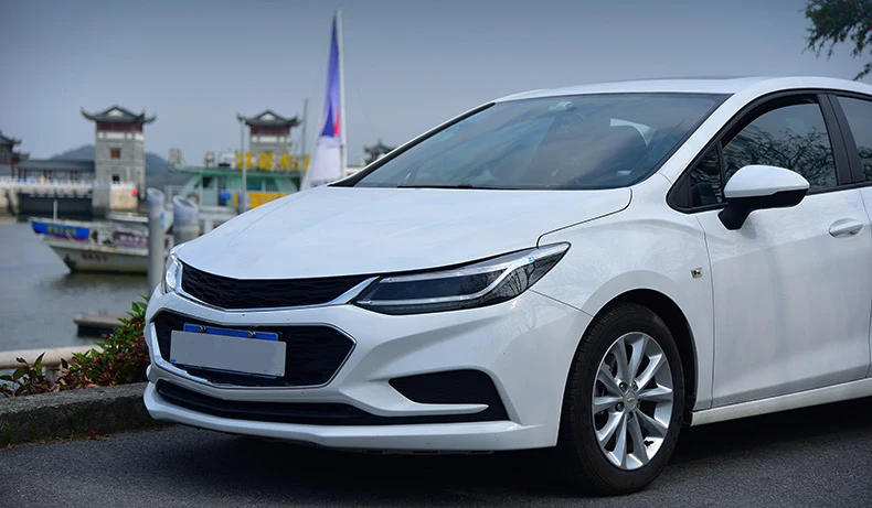 Светодиодный головной фонарь с ангельскими глазами для Chevrolet Cruze светодиодный головной светильник s передний светильник с желтым поворотным сигналом и биксеноновым проектором