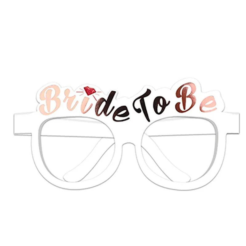 Реквизит для селфи невесты из розового золота 23 шт. вечерние аксессуары