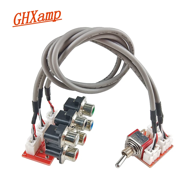 Предусилитель GHXAMP плата переключения аудиосигнала 2 сторонний