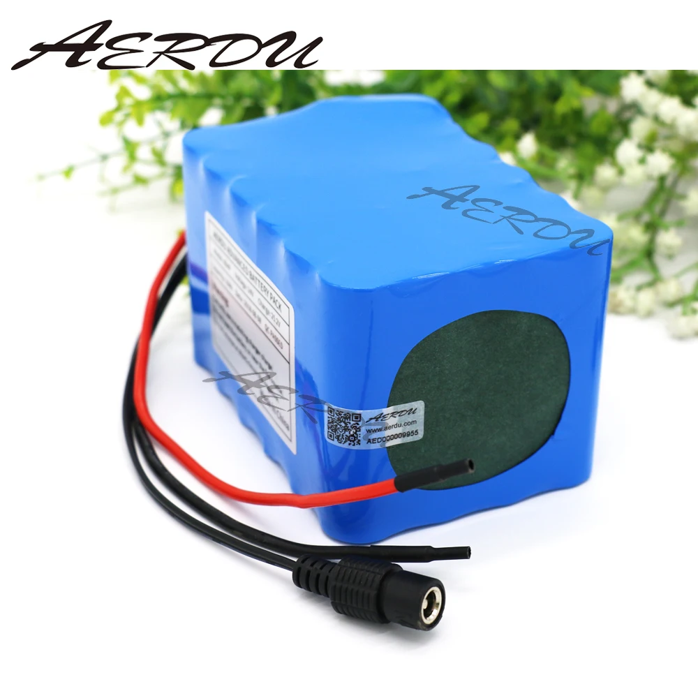 AERDU 6S4P 24V 10Ah 25 2 V литий ионный Аккумулятор Литиевые батареи для электродвигателя