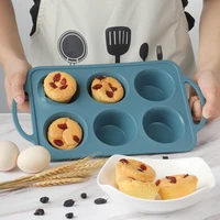 6 cavity silicone mold diy cake pastry tools jelly baking mould nonstick cookie donuts bakeware multifunctionkitchen accessories