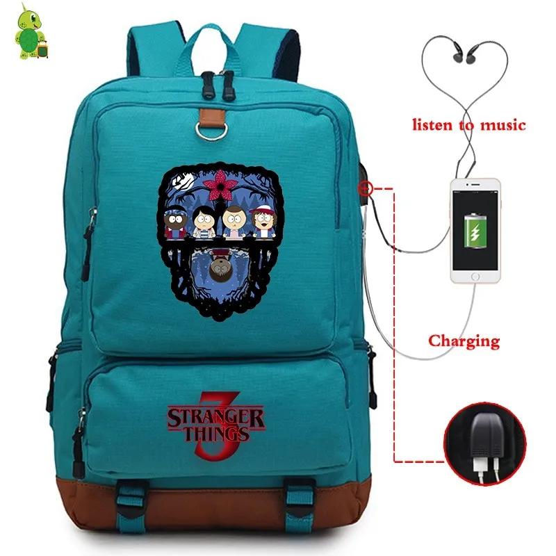 Mochila странные вещи рюкзаки мужские женские рюкзак USB зарядка путешествия ноутбук рюкзак большие школьные сумки для подростков мальчиков девочек