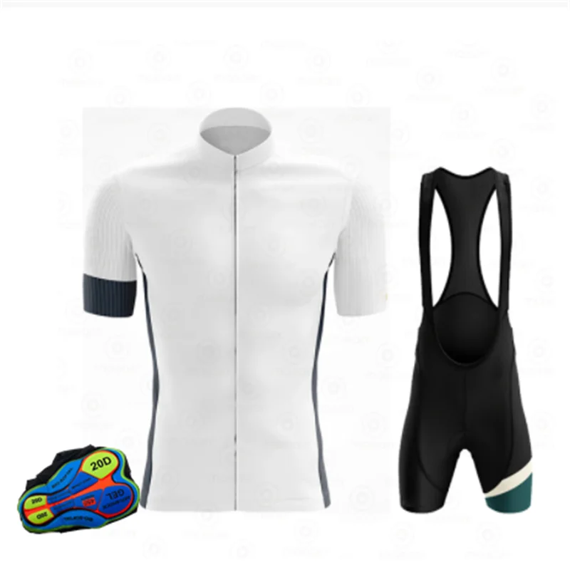

Wholesale 2021 Short Sleeve Bike Clothing Bib Short moisture absorption and perspiration Cycling Jersey set For Men