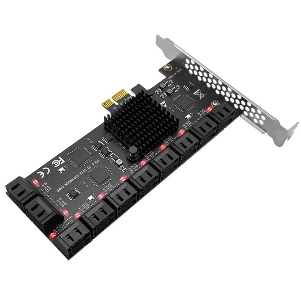 

Плата расширения PCI Express, PCIE 1X на SATA 3,020, 6 Гбит/с