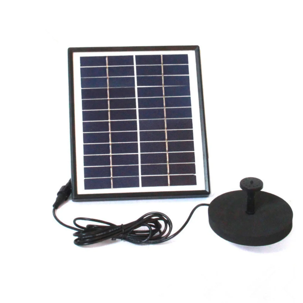 

12V 5W Solar Garden Fountain Solar Garden Fountains Waterfalls Solar Power Bird Bath Fountain Water Pump Floating Fountain Pump