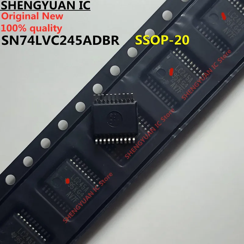10 шт. SN74LVC245ADBR LC245A SSOP20 SN74LVC245A 74LVC245A OCTAL приемопередатчик шины с 3 состояниями