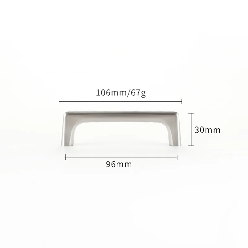 

Ручки для шкафов YUTOKO жемчужно-серого цвета