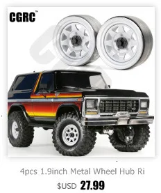 4 шт. защитный чехол из металлического сплава для 1/10 RC Гусеничный автомобиль осевой Рейф RR10 90048