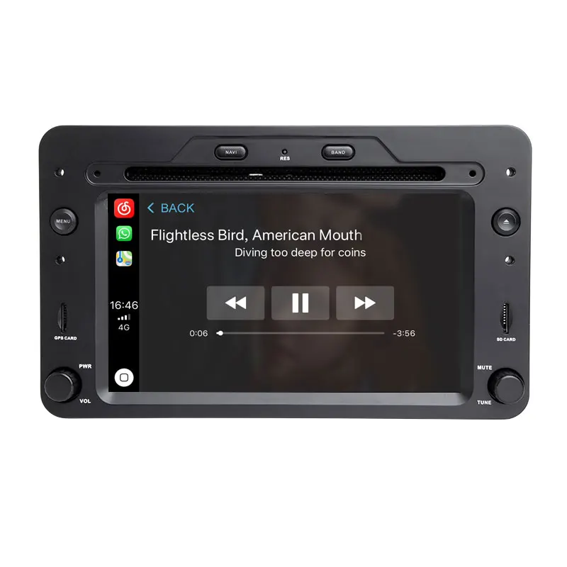 Автомагнитола на Android 9 0 со встроенным GPS Навигатором для Alfa Romeo Spider 159 Brera Sportwagon|GPS