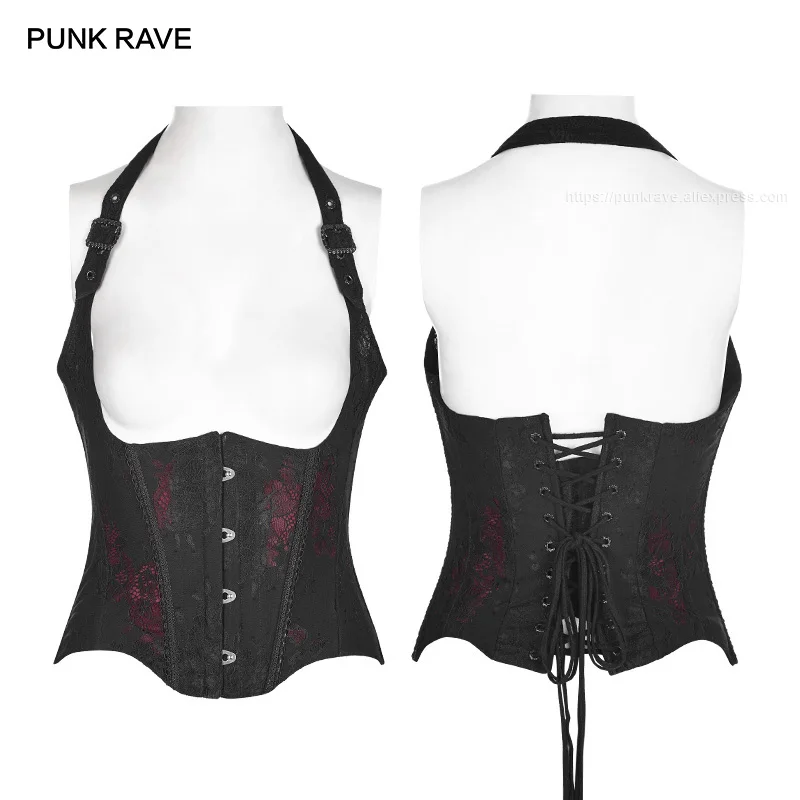Панк рейв Для женщин в готическом стиле ренессанс со шнуровкой Винтаж женская