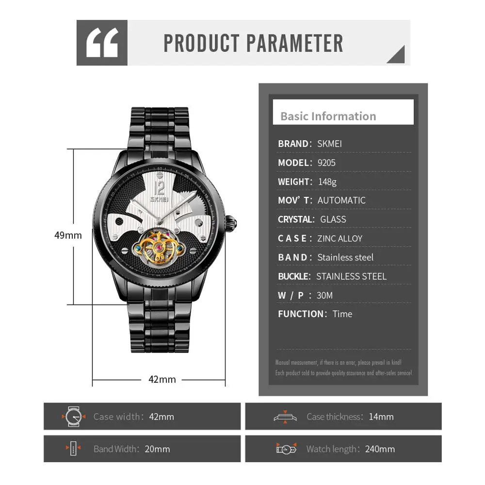 Fashion Business Automatic Mechanical Watch For Men Men's Watches Luxury Stainless Steel Strap Watch Man Top Brand Wristwatches enlarge