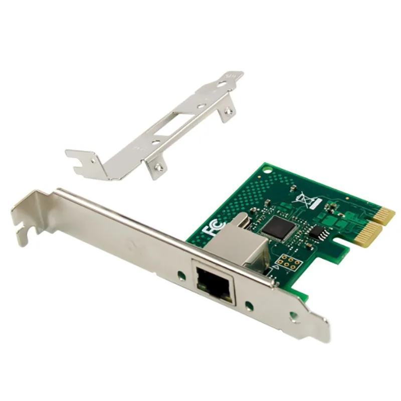 

PCI-E X1 гигабитный Однопортовый сервер с электрическим портом сетевая карта RJ45 Ethernet NIC для ПК ноутбука