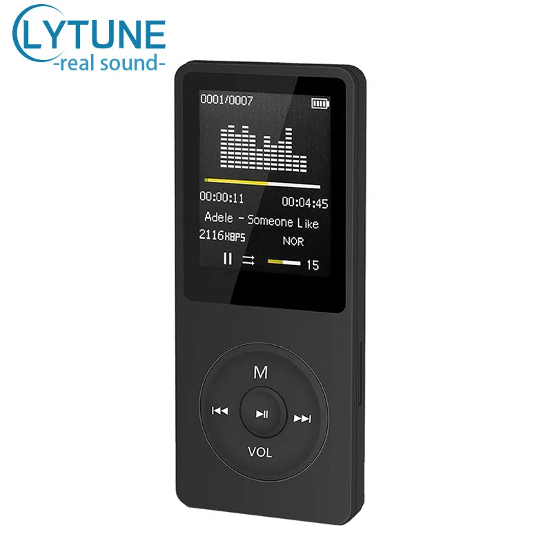 Новинка 2021 портативный музыкальный mp3 плеер Walkman ультратонкий медиаплеер без