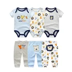 Комбинезон детский, 3-6 месяцев, с принтом, с длинным рукавом и штанами