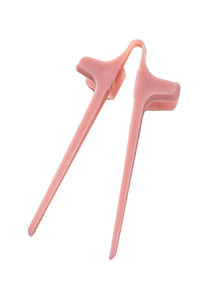 Палочки для еды Lazy Assistant на палец портативные U-образные палочки с зажимом закусок