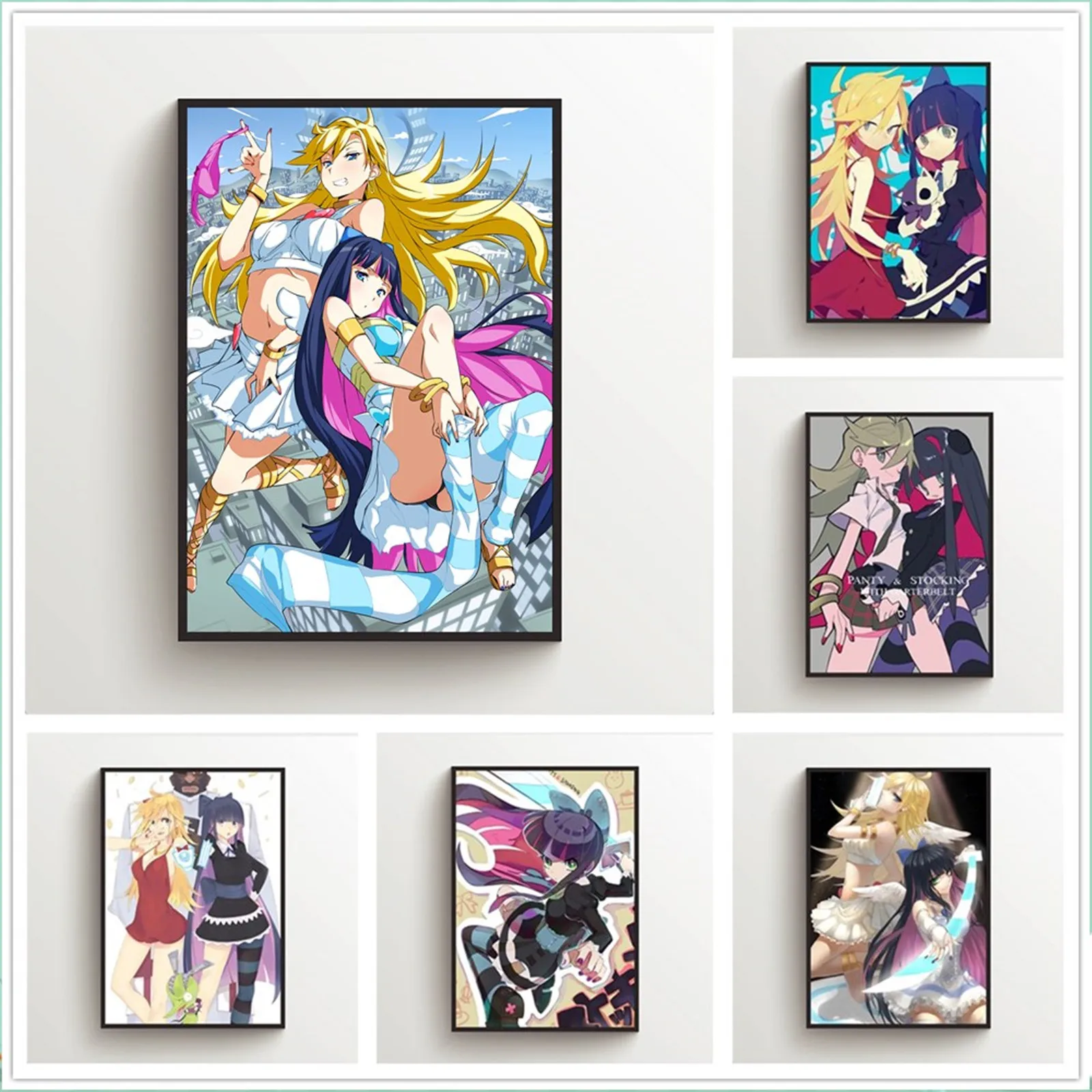

Panty & Stocking With Garterbelt Polypropylene Poster Picture Bar Shop Door Wall Decor