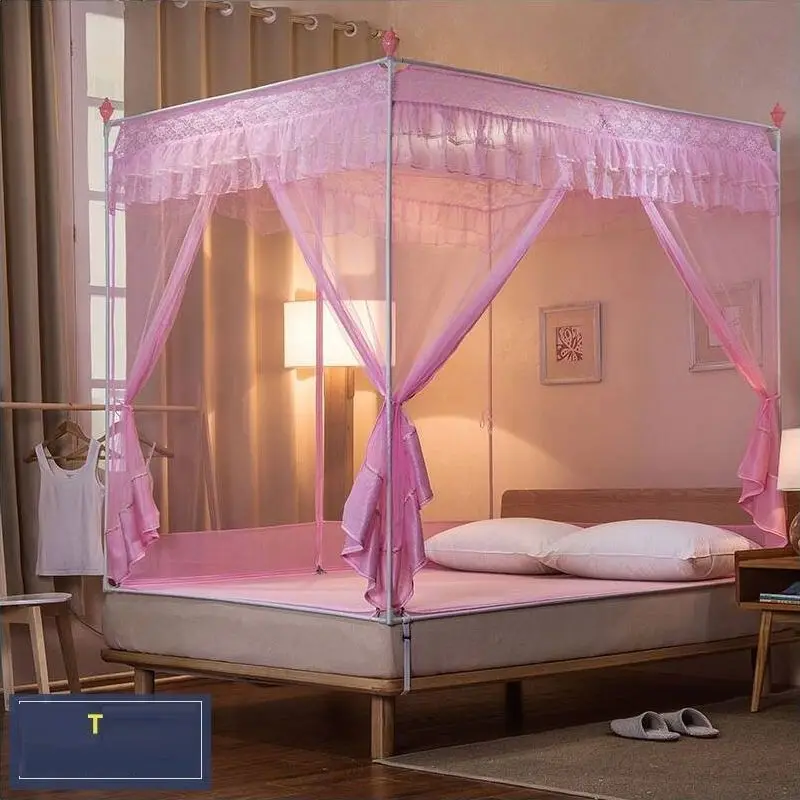 Двойной декор для комнаты маленьких девочек Baldachin Dekoration Mosquiteros Para Cama Moustiquaire Klamboe
