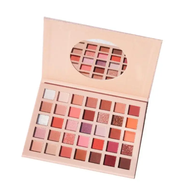 

35 Colors Fashion Eyeshadow Palette Matte Eyeshadow Palette Glitter Long Lasting Eye Shadow Cosmetics Makeup Makeup Set TSLM1