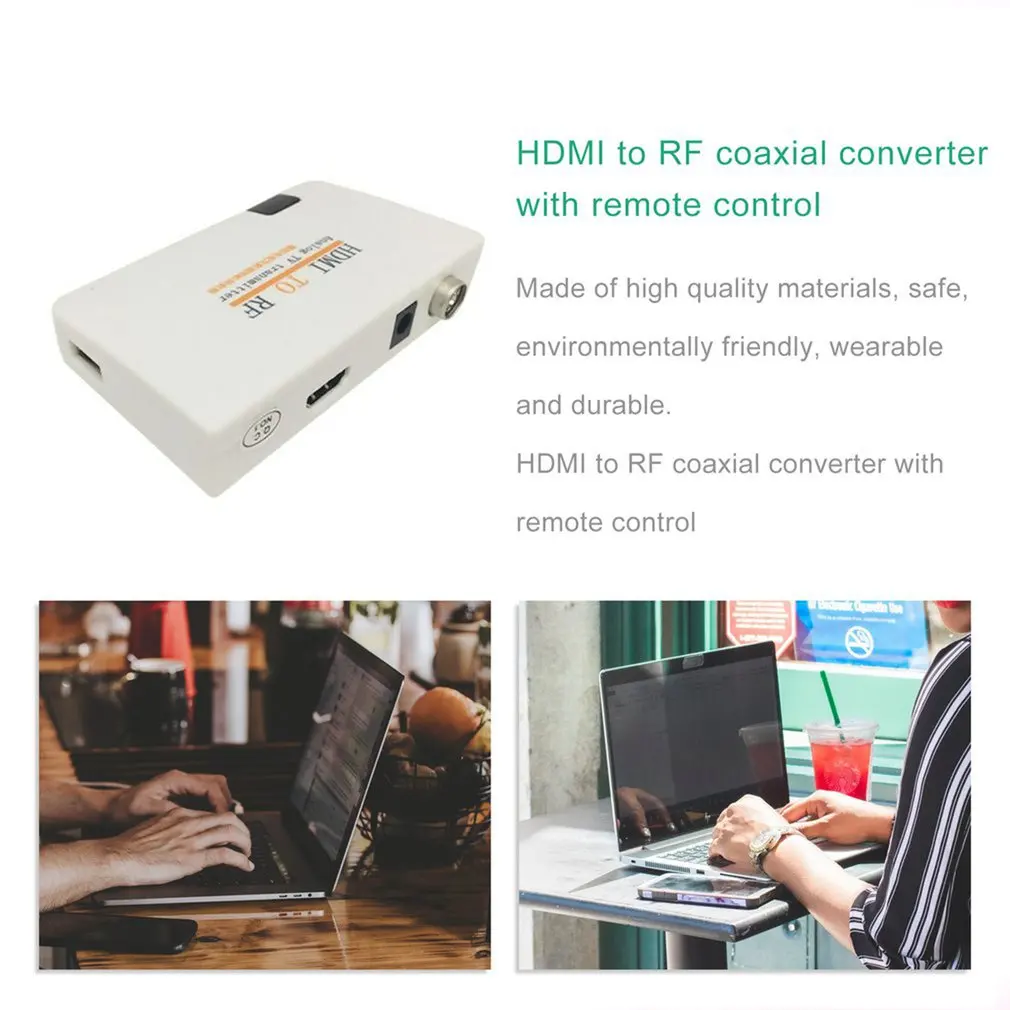 HDMI к радиочастотному сигналу ТВ замкнутому контуру инструменту коаксиальному