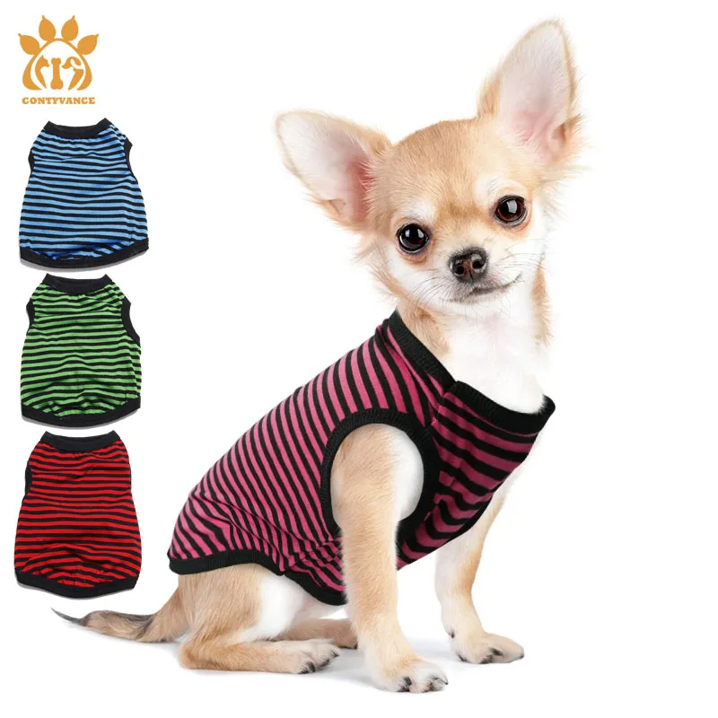 

Winter Dog Vest Puppy Clothing Cute Striped Coat Small Medium Dog Cat Shirt Jacket Teddy French Bulldog Chihuahua Winter Outfit
