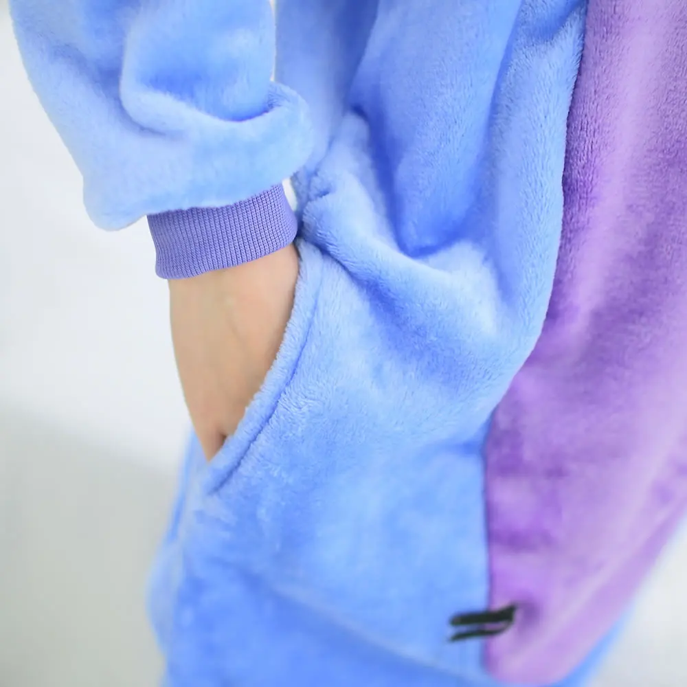 

Children pajamas Winter Flannel Animal pajamas one piece Rabbit Totoro Kigurumi Stitch Panda Cosplay baby Boy girl pyjamas 4-12Y