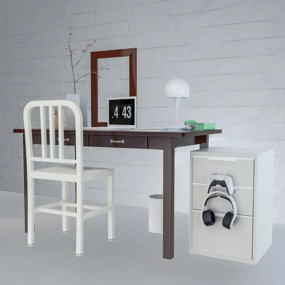 Настенный держатель для пультов управления и наушников кронштейн вешалка