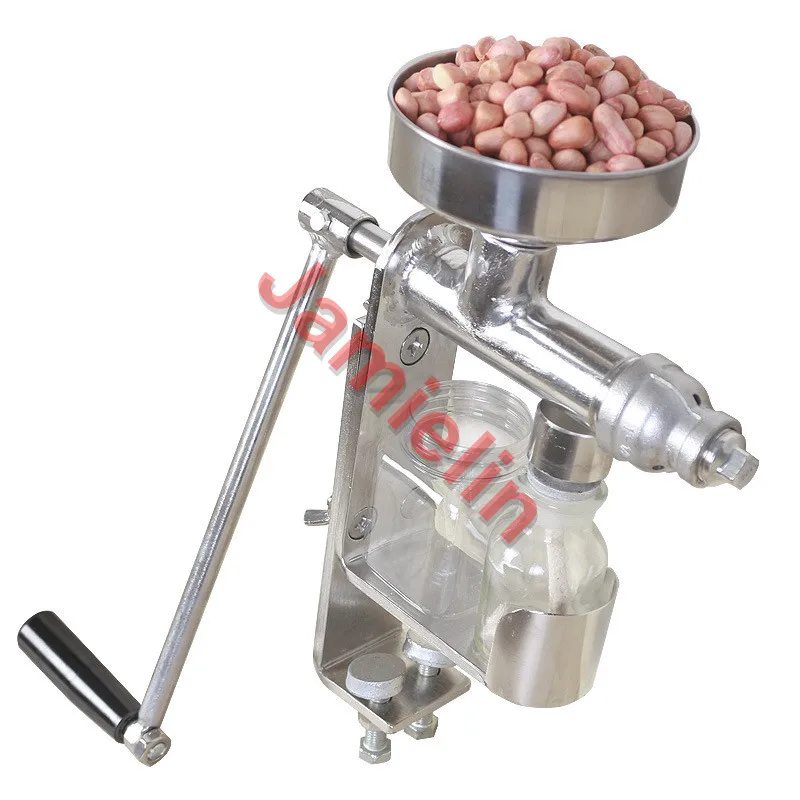 Ручной пресс для масла извлечения арахиса Извлечение из орехов семечек