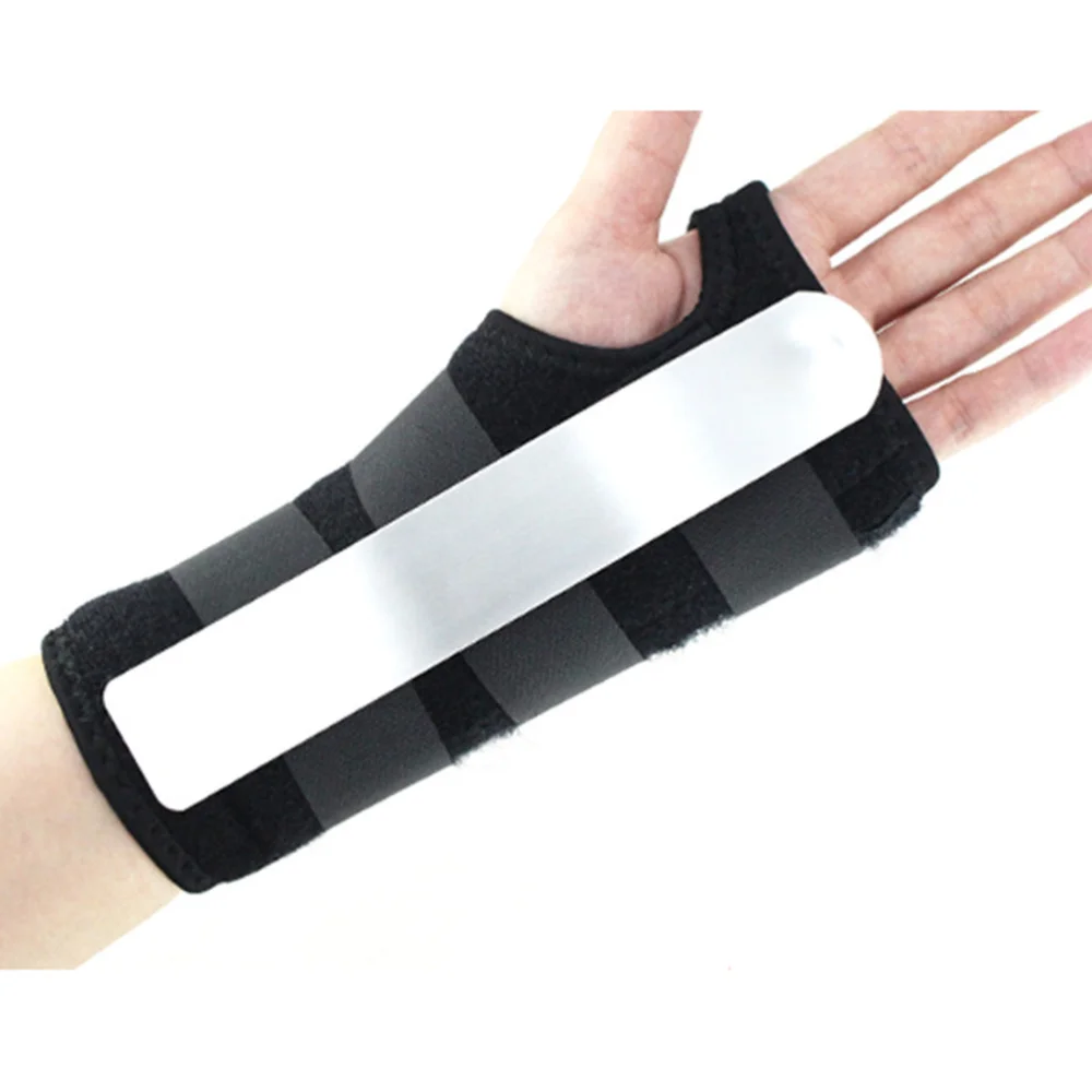 

2pcs Breathable Wrist Support Brace with Splint Carpal Tunnel Bracers Wrist Protector for Fracture Wrist Pain Sprain (Left Hand+