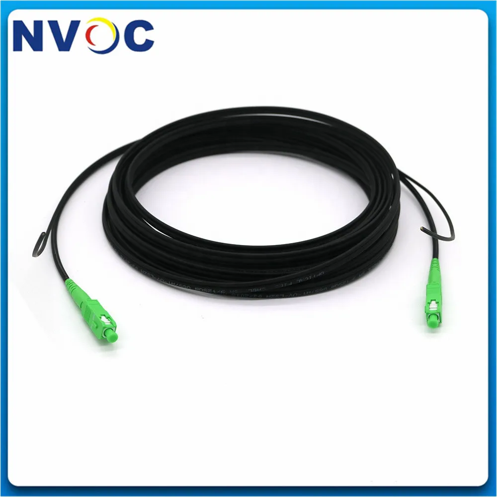 50 м 1-жильный внутренний FTTH волоконно-оптический кабель патч-корд SC/APC для Simplex SM