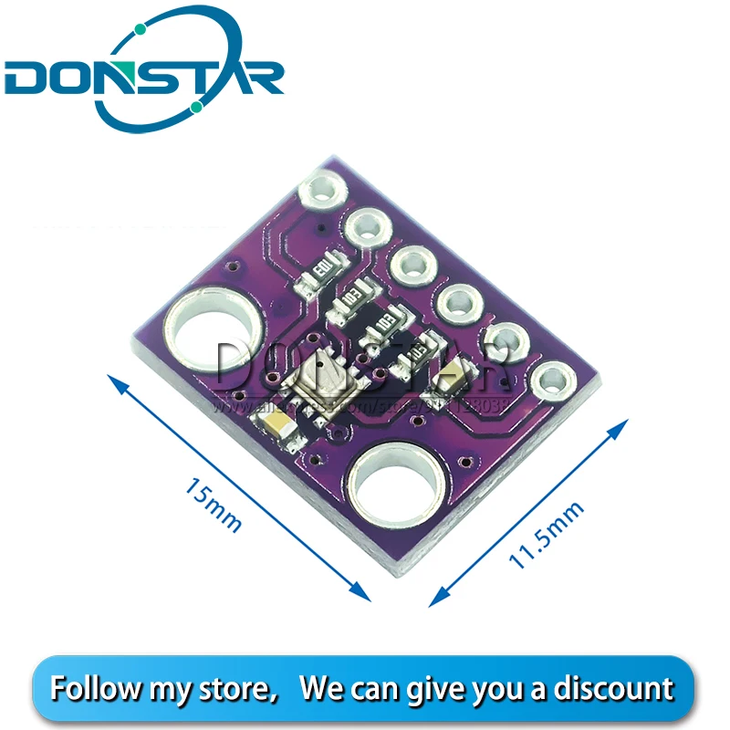 BME280 3.3 BMP280 с Одиночная игла 1 * 6Pin 3 V цифровой модуль Температура барометрическое