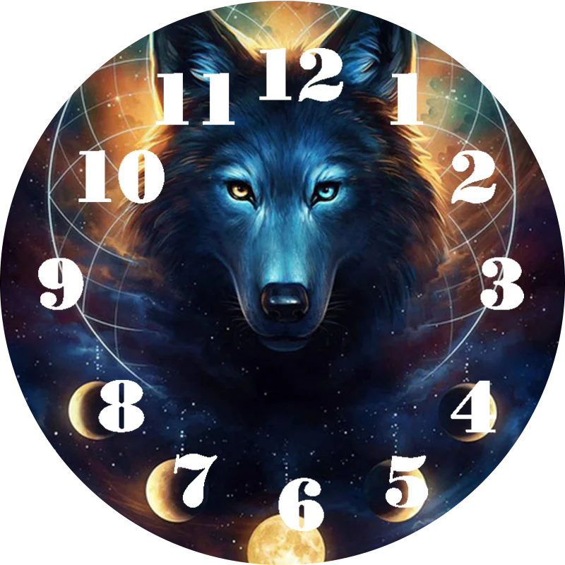 

Набор для алмазной вышивки «Часы с движением»