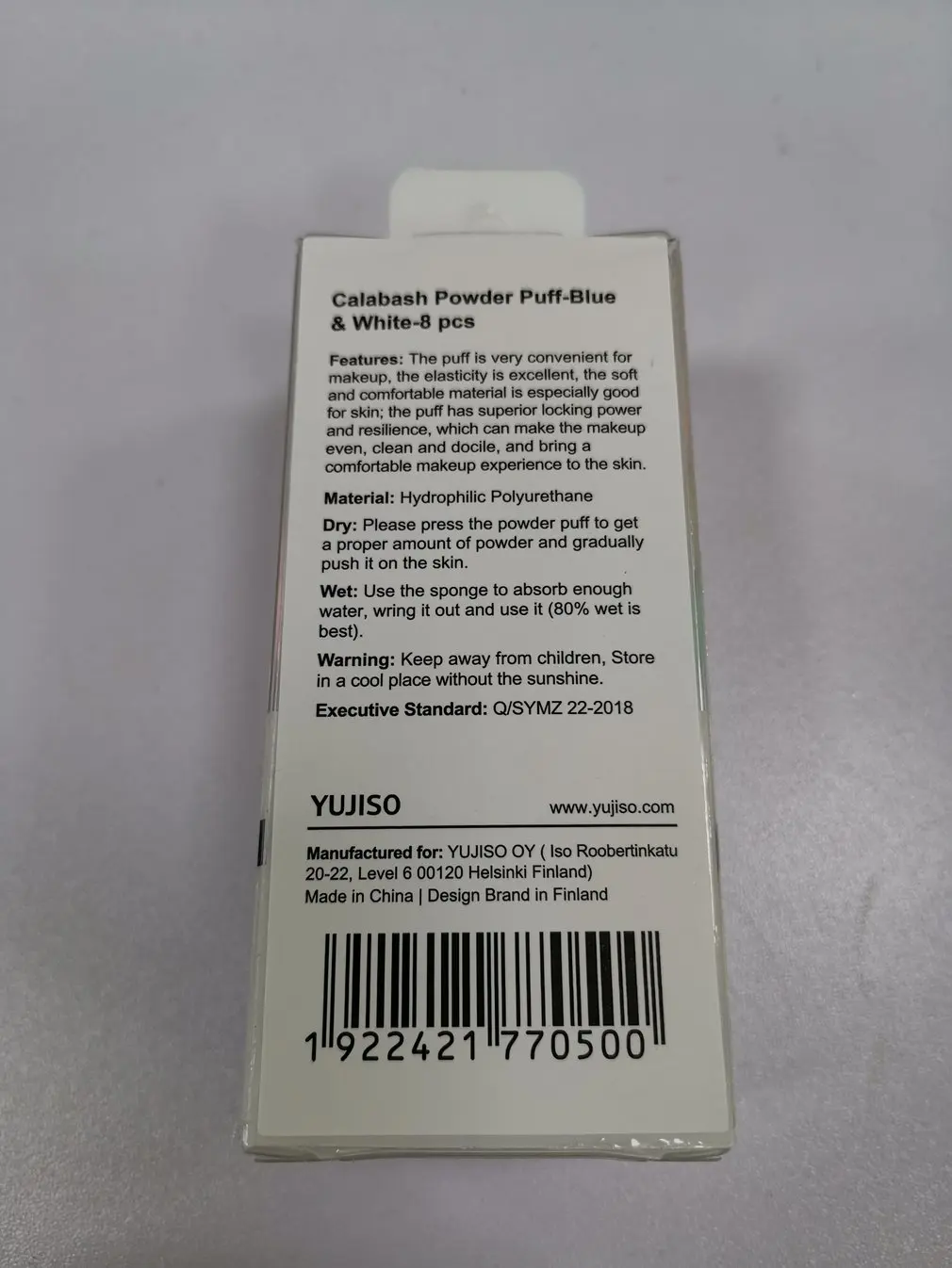 

8pcs Cosmetic Puff Powder Puff Smooth Women's Makeup Foundation Sponge Beauty To Make Up Tools & Accessories Water-drop Shape