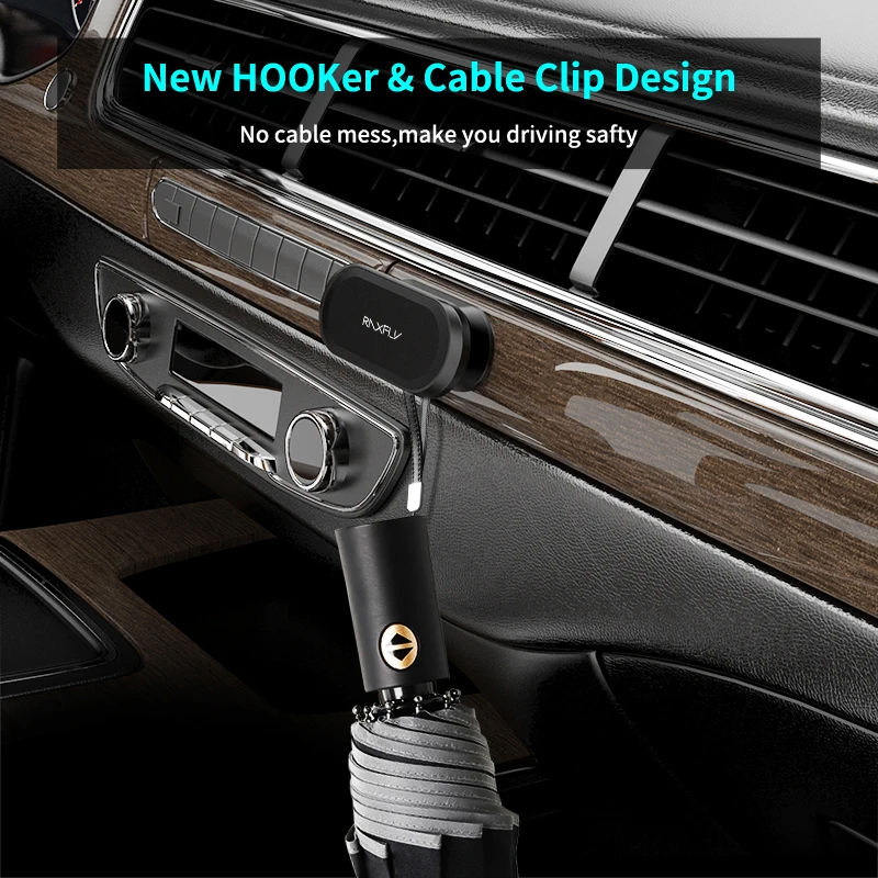 raxfly magnetic car phone holder 360 degree mini strip shape holder metal magnet gps car mount stand wall office bedroom bracket free global shipping