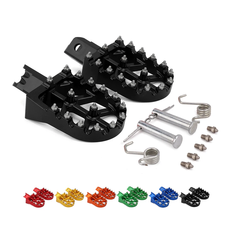 Подножки для мотоцикла CNC подножки педали CRF XR 50 70 110 Omp Demon X WPB Orion M2R Lucky MX