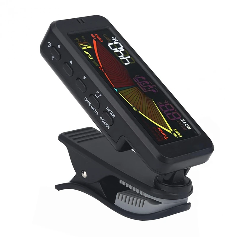 

Flanger FMT-209 Guitar Tuner Digital Clip-On Guitar Tuner With Clip Mount For Chromatic Guitar Bass Ukulele Violin