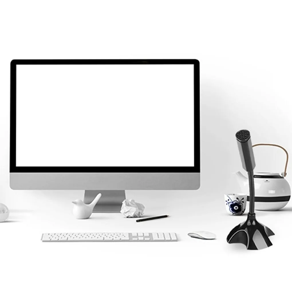 Универсальный портативный Настольный usb микрофон для компьютера ноутбука мини