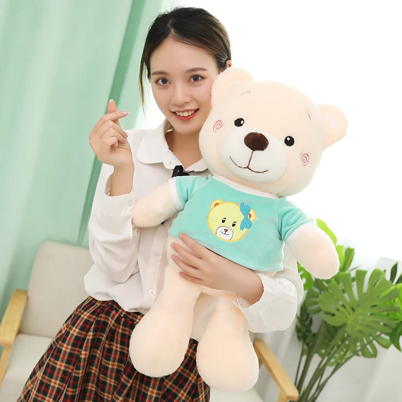 60 см Пушистый милый плюшевый мишка плюшевая игрушка мягкий мультяшный Зверюшка