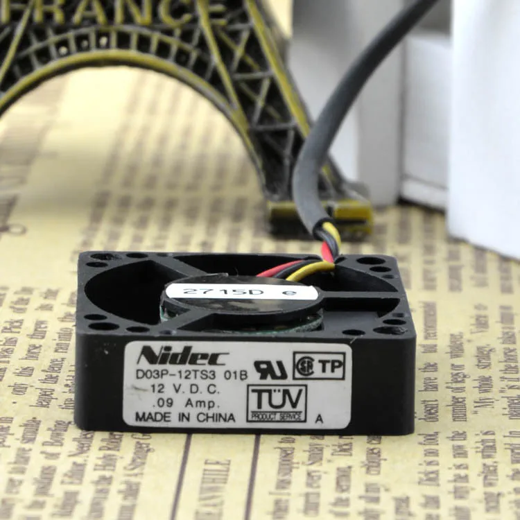 

FOR Nidec 35103.5CM 12V Fan Player Router North Bridge Fan D03P-12TS3 01B