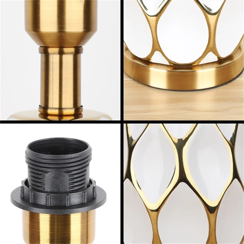 AOSONG Керамические настольные лампы роскошные современные ткани для фойе гостиной