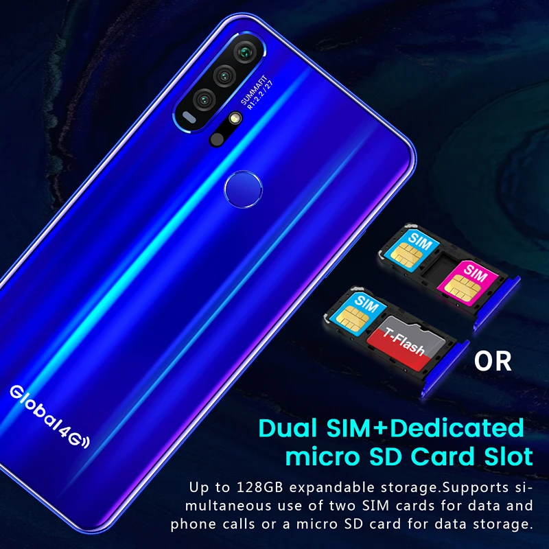 Смартфон R30 Pro Android 4G мобильные телефоны 6 3 дюйма две Sim карты разблокированный