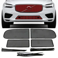 stainless front grille insert net insect screening mesh cover trim for volvo xc60 2018 2019 2020 sport