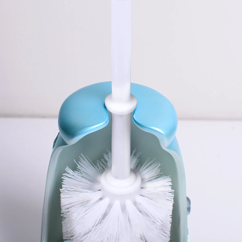 Щетка для туалета с длинной ручкой и основанием из смолы|Держатели ершиков