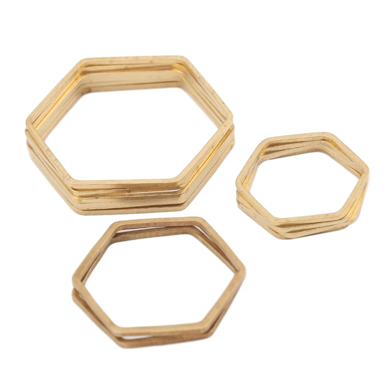 20 штук незакалённая медь разъемы шестиугольник смолы рамка пресс форм